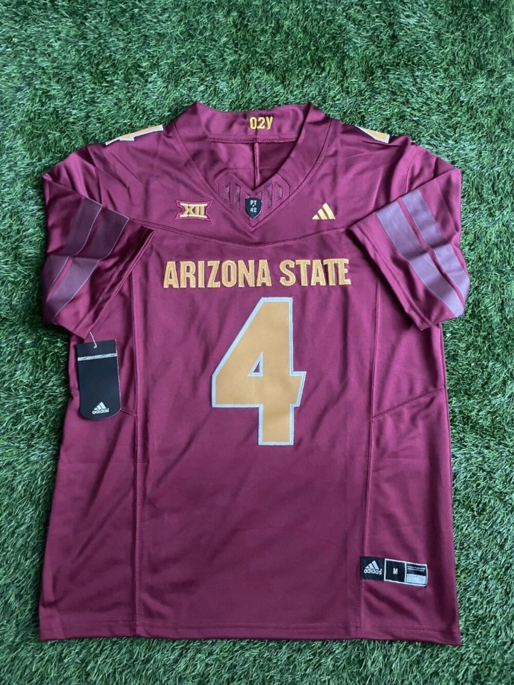 Cam Skattebo Stitched Maroon Red Vapor Jersey